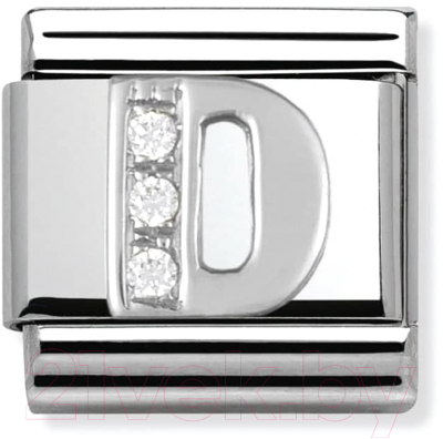 Звено для браслета NominatioN Буква D 330301/04 - фото