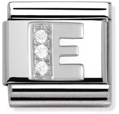 Звено для браслета NominatioN Буква E 330301/05 - фото