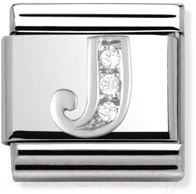 Звено для браслета NominatioN Буква J 330301/10 - фото
