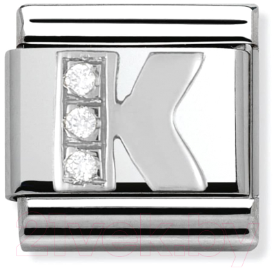 Звено для браслета NominatioN Буква K 330301/11 - фото