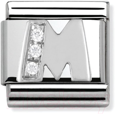 Звено для браслета NominatioN Буква M 330301/13 - фото