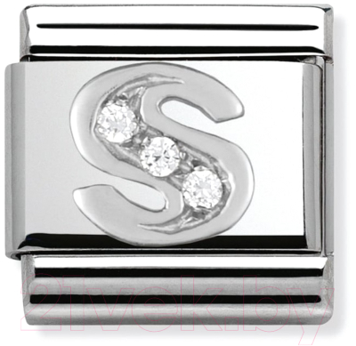 Звено для браслета NominatioN Буква S 330301/19 - фото