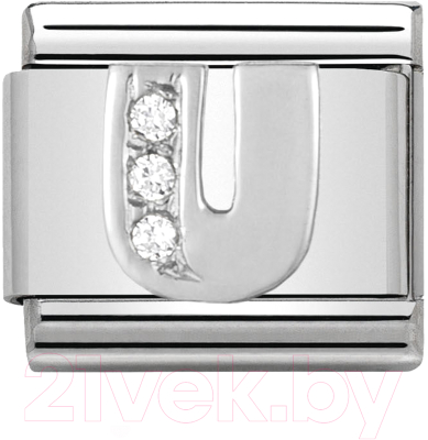 Звено для браслета NominatioN Буква U 330301/21 - фото