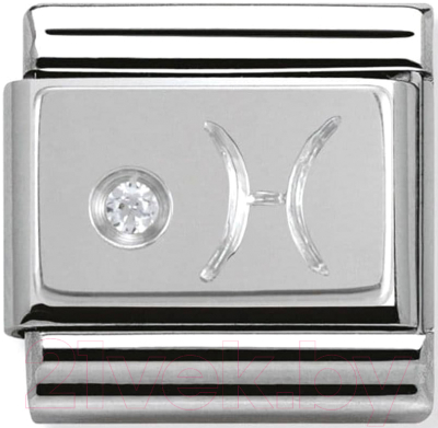 Звено для браслета NominatioN Знак зодиака Рыбы 330302/12 - фото