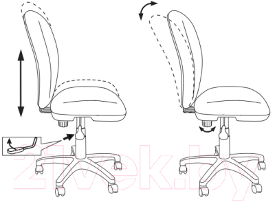Кресло детское Бюрократ KD-W 10/26-29-1