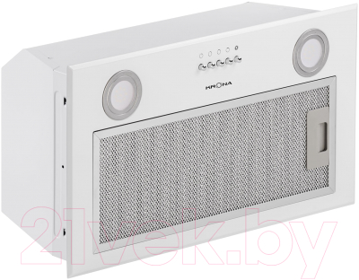 Вытяжка скрытая Krona Asta 600 White PB / 00001586 - фото