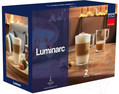 Набор кружек Luminarc Время дегустаций. Капучино Q2843