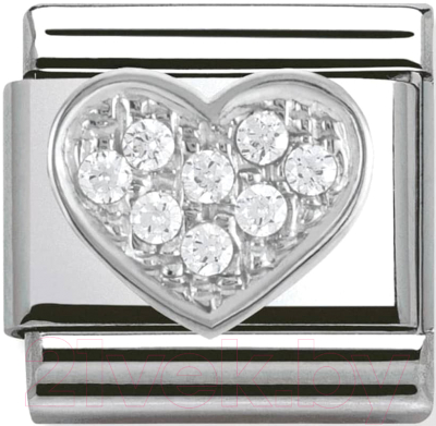 Звено для браслета NominatioN Сердце 330304/01 - фото