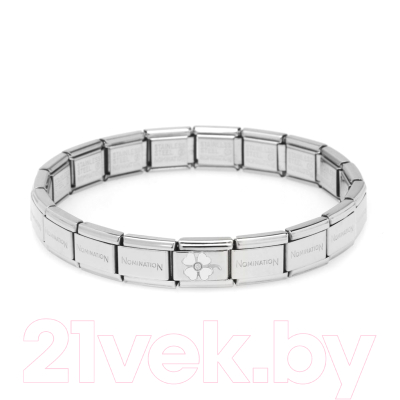 Звено для браслета NominatioN Белый клевер 330305/14