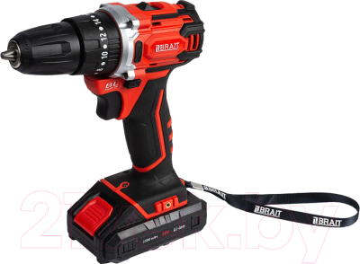 Аккумуляторная дрель-шуруповерт Brait BCD20SSBL - фото