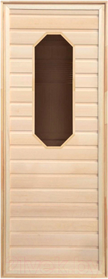 Деревянная дверь для бани LK 1900х700 - фото