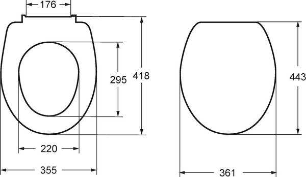 Сиденье для унитаза Roca Victoria ZRU9000103