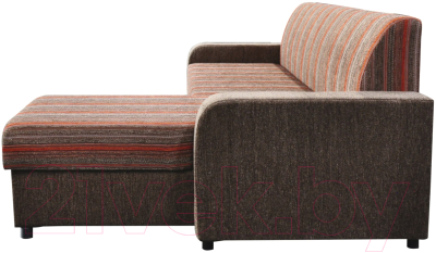 Диван угловой Домовой Норманн 4УС (Brava 001 401 Baron 001 1026)