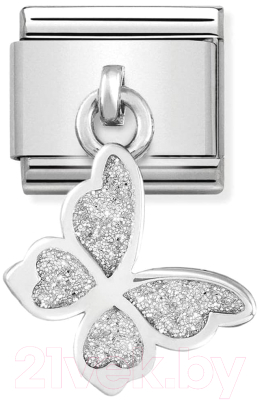 Звено для браслета NominatioN Подвеска Бабочка 331805/03 - фото