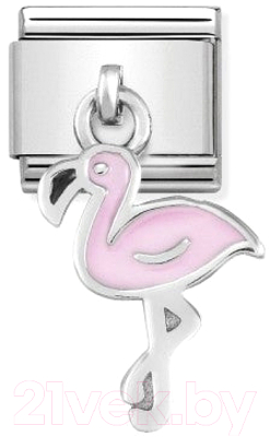 Звено для браслета NominatioN Подвеска Фламинго 331805/12 - фото