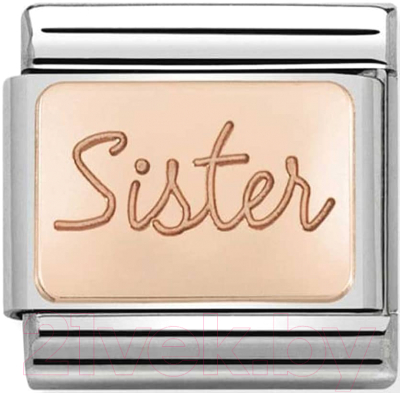 Звено для браслета NominatioN Сестра 430101/38 - фото