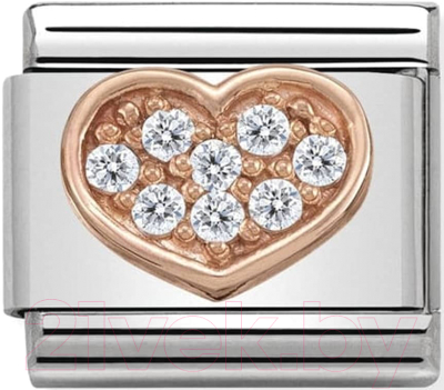 Звено для браслета NominatioN Сердце 430302/13 - фото
