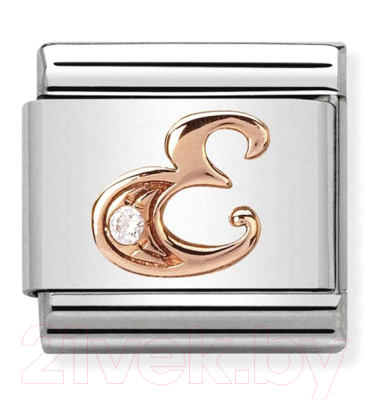 Звено для браслета NominatioN Буква E 430310/05 - фото