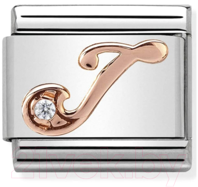Звено для браслета NominatioN Буква J 430310/10 - фото