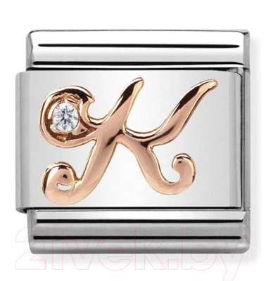 Звено для браслета NominatioN Буква K 430310/11 - фото