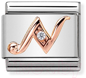 Звено для браслета NominatioN Буква N 430310/14 - фото
