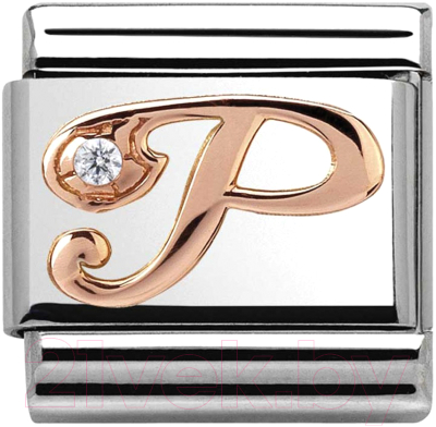 Звено для браслета NominatioN Буква P 430310/16 - фото