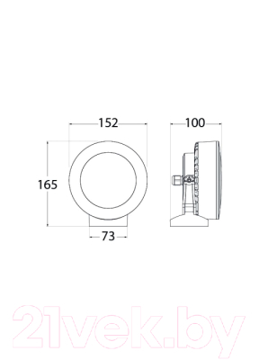Светильник уличный Fumagalli Tommy 2M1.000.000.AXD1L