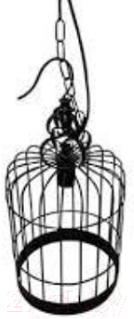 Потолочный светильник Aitin-Pro НСБ H722/1 (черный) - фото