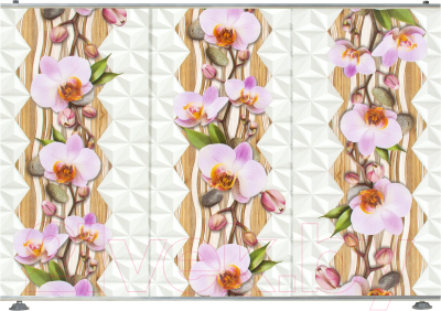 Экран для ванны Comfort Alumin Group Сеньора орхидея 73x50 - фото