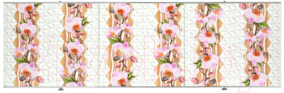 Экран для ванны Comfort Alumin Group Сеньора орхидея 120 - фото