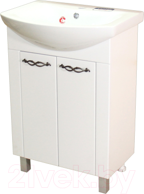 Тумба под умывальник СанитаМебель Джаст 62.600 - фото