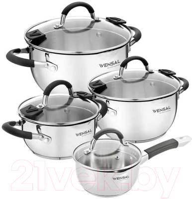 Набор кастрюль Vensal Magique / VS1525 - фото