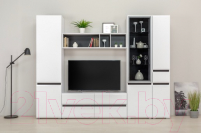 Шкаф-пенал с витриной Mobi Сидней 13.201