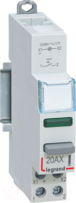 Выключатель автоматический Legrand CX3 20А 1НО 1М / 412914 - фото