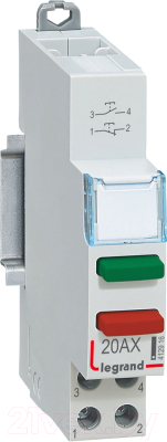 Выключатель автоматический Legrand CX3 20А НО+НЗ 1М / 412916 - фото