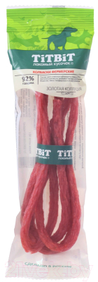 Лакомство для собак TiTBiT Золотая коллекция. Колбаски Фермерские / 18736 - фото