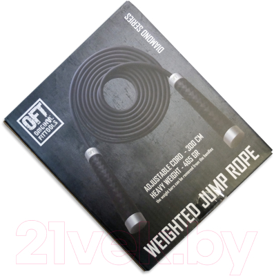 Скакалка Original FitTools FT-WTJR-125