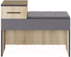 Тумба в прихожую Аквилон Эльза №5.2 800 (дуб сонома)