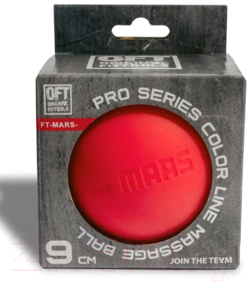 Массажный мяч Original FitTools FT-MARS-RED