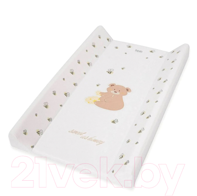 Доска пеленальная Nuovita Parallelo Honey Bear (49x80 белый)