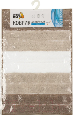 Коврик для ванной Рыжий кот Aqua / 102533