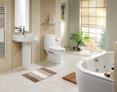 Коврик для ванной Рыжий кот Aqua / 102533