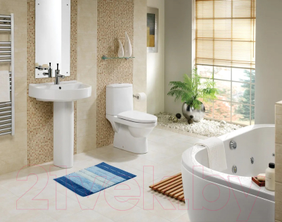 Коврик для ванной Рыжий кот Aqua / 102532