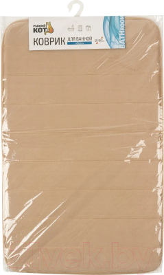 Коврик для ванной Рыжий кот Cozy / 102529