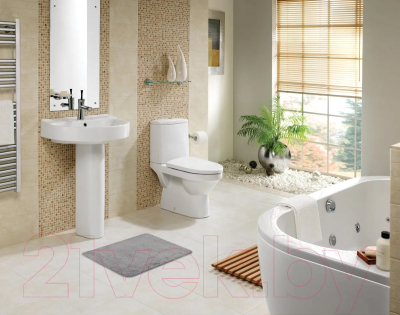 Коврик для ванной Рыжий кот Pastel / 102460