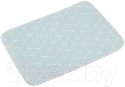 Коврик для ванной Рыжий кот Blue / 102530 - фото