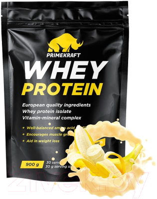 Протеин Prime Kraft Whey Банановый йогурт - фото