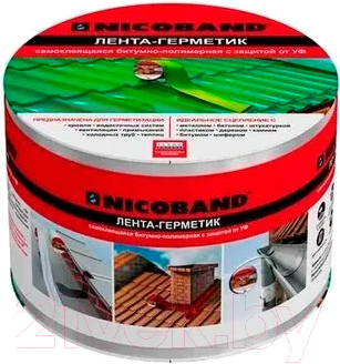 Гидроизоляционная лента Технониколь Nicoband 7.5см - фото
