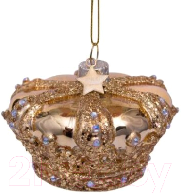 Подвеска новогодняя Vondels Королевская корона / 1202740050010 - фото