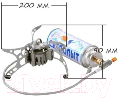 Плита туристическая Следопыт Прометея-1 / PF-GSP-M02M